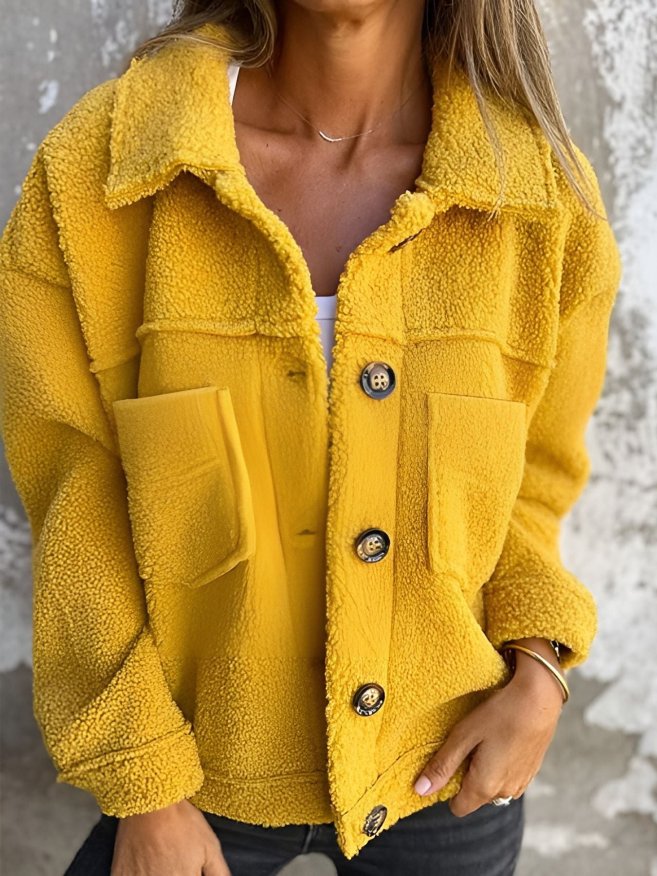 Teddy™ | Manteau Doux Élégant d’Automne