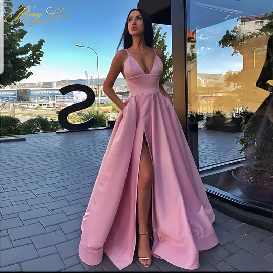 Sarah™ | Robe de Soirée de Luxe avec Fente Haute
