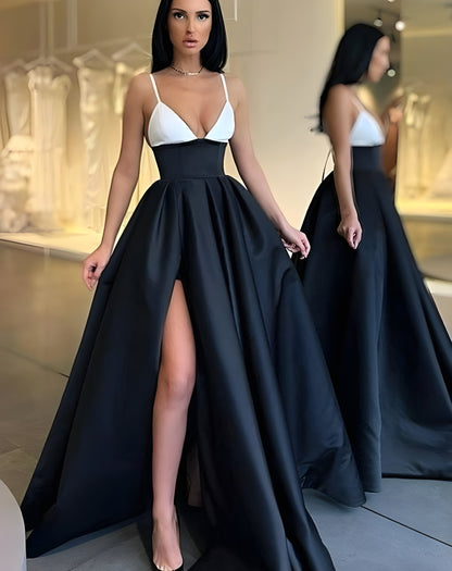 Sarah™ | Robe de Soirée de Luxe avec Fente Haute