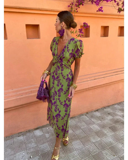 Élise™ | Robe d’été élégante à coupe fluide