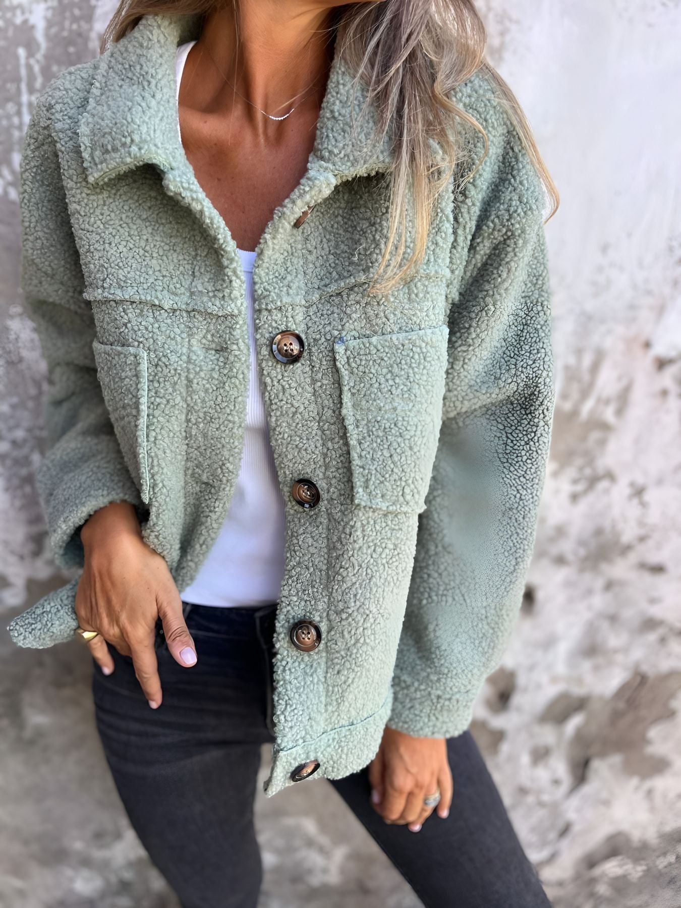 Teddy™ | Manteau Doux Élégant d’Automne