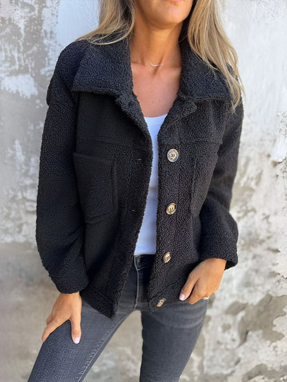 Teddy™ | Manteau Doux Élégant d’Automne